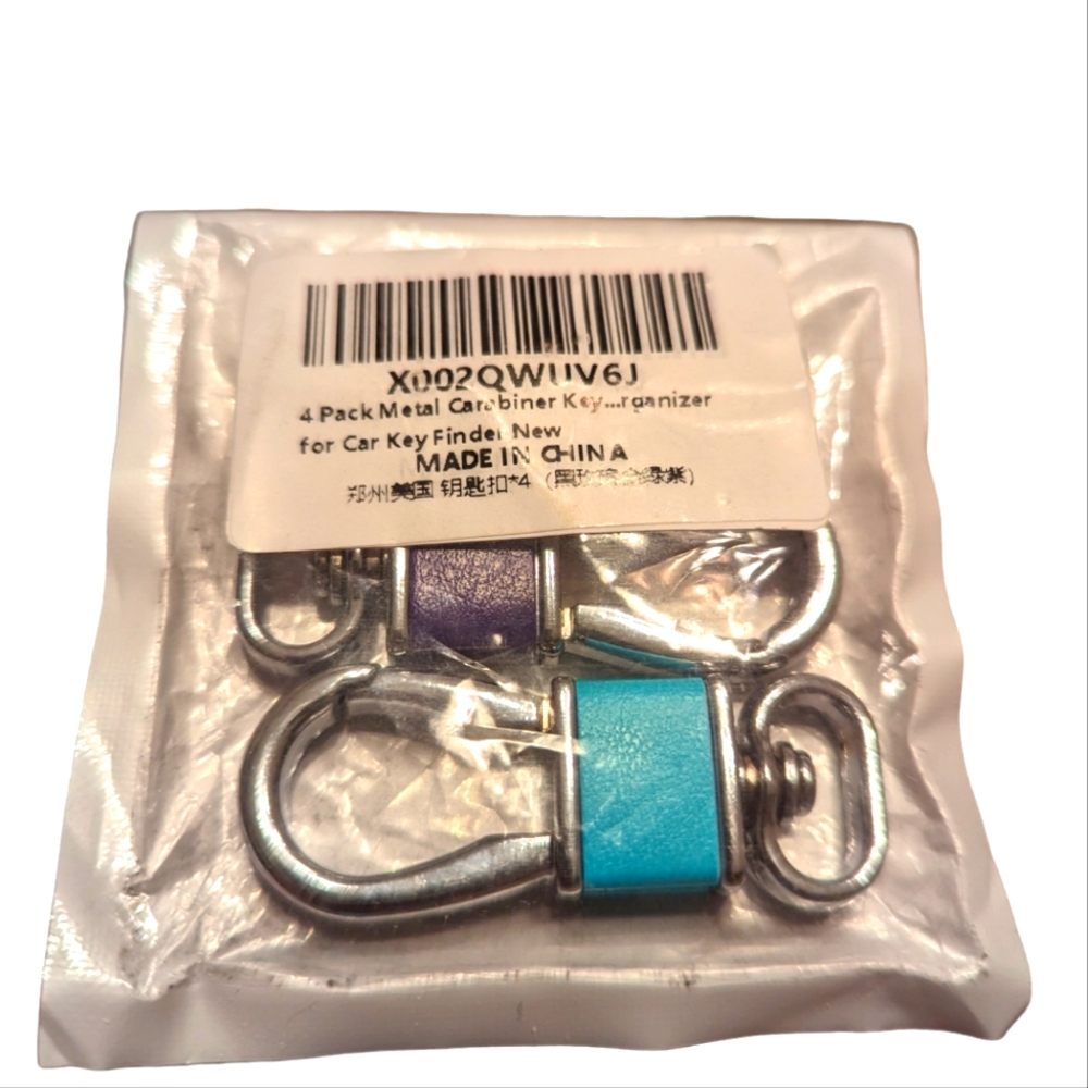 Carabiner Keychain Pack of 2